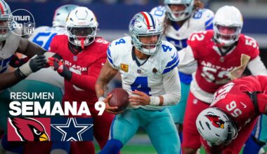 Arizona Cardinals vs. Dallas Cowboys | Resumen NFL en español - Semana 9 | NFL Highlights 2025