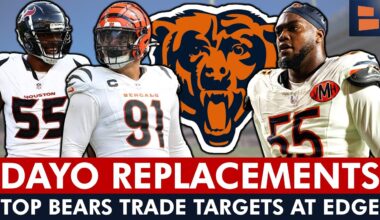 Dayo Odeyingbo Replacements BEFORE The NFL Trade Deadline For The Chicago Bears