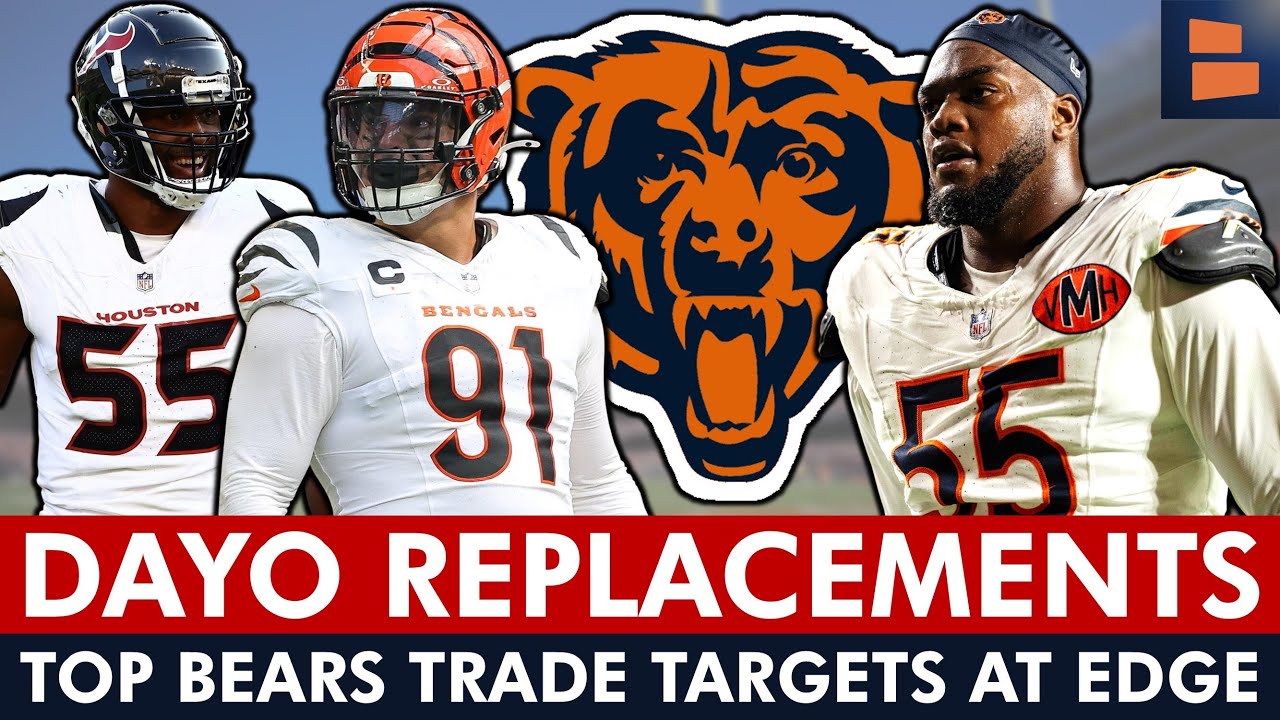 Dayo Odeyingbo Replacements BEFORE The NFL Trade Deadline For The Chicago Bears