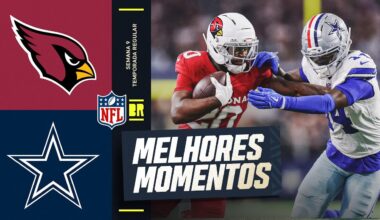 SEMANA 9 | Arizona Cardinals vs Dallas Cowboys | Melhores Momentos | NFL 2025