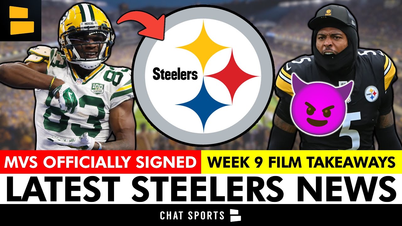 Steelers News: PIT FINALLY Signing MVS + What The FILM Says About Week 9’s Win vs. The Colts