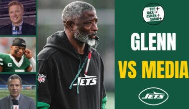 Jets Coach Aaron Glenn FIRES BACK at the Media Over QB Questions!