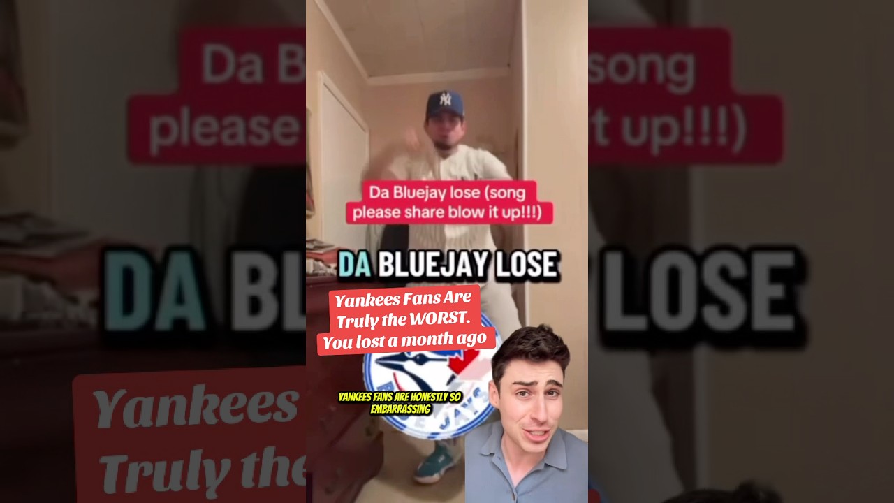 Yankees Fans Are Truly the WORST 🤦🏻‍♂️ #BlueJays