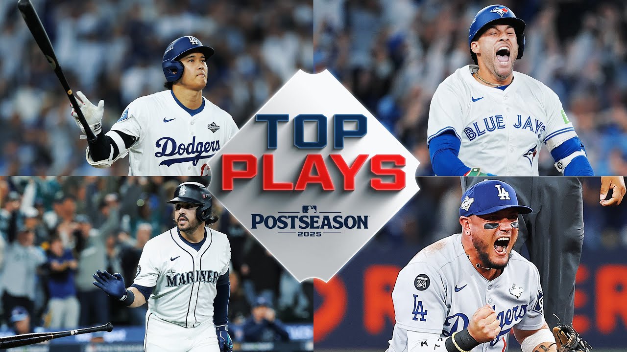 Top 25 Plays of the 2025 MLB Postseason! 😱 (Shohei, Vladdy, Freddie, Kiké AND MORE!)