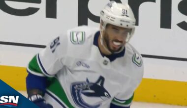 Evander Kane Winds Up And Buries One-Timer For First Goal With Canucks