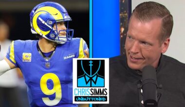 Rams' Matthew Stafford should be higher on MVP boards | Chris Simms Unbuttoned | NFL on NBC