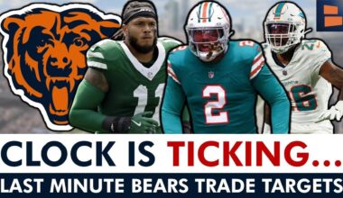 LAST MINUTE Chicago Bears Trade Targets Before The 2025 NFL Trade Deadline