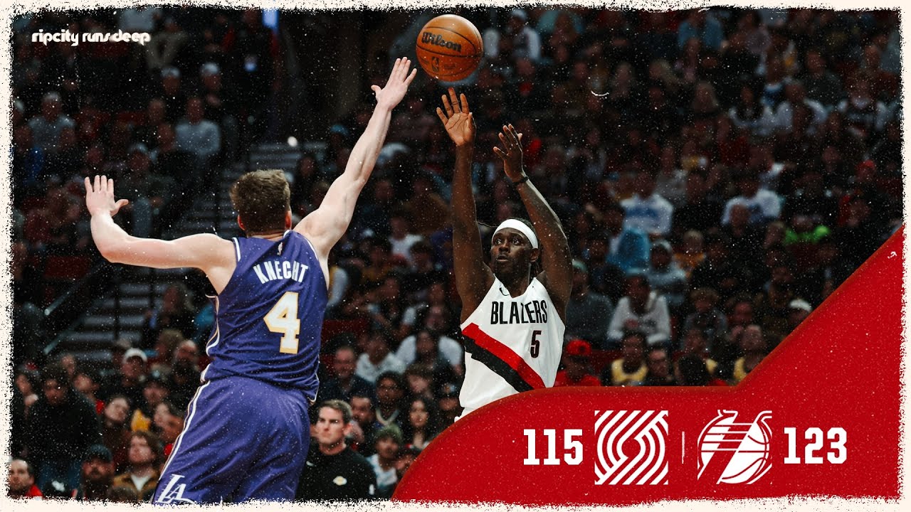 Portland Trail Blazers vs Los Angeles Lakers Highlights | November 3, 2025