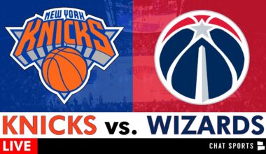New York Knicks vs. Washington Wizards Livestream, Play By Play, Stats, Highlights | NBA Stream