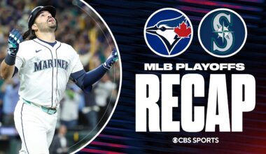 Cal Raleigh & Eugenio Suarez spark 5-run rally as Mariners stun Blue Jays, take 3-2 series lead