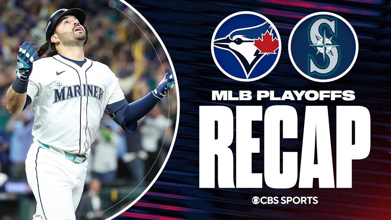 Cal Raleigh & Eugenio Suarez spark 5-run rally as Mariners stun Blue Jays, take 3-2 series lead