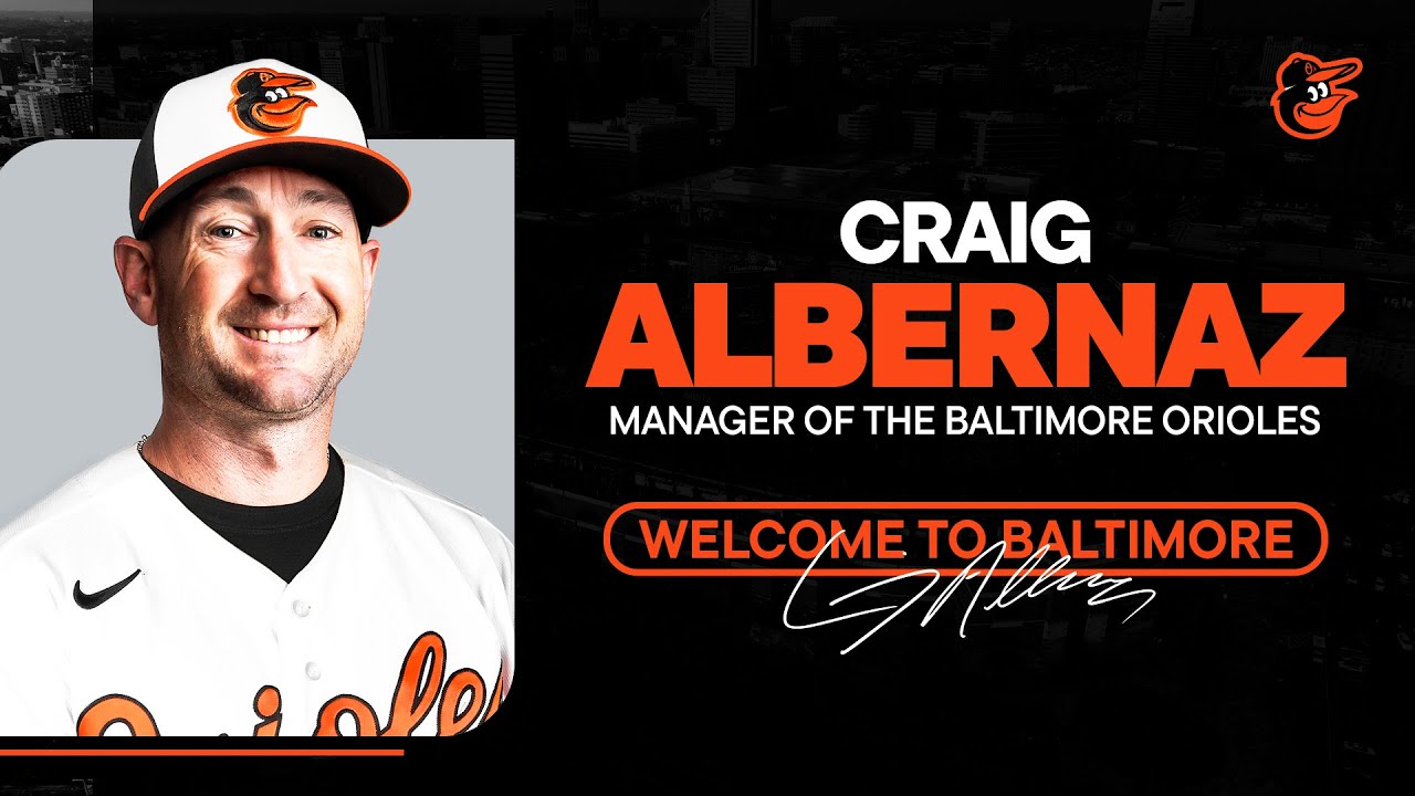Press Conference Introducing New Manager Craig Albernaz | Baltimore Orioles