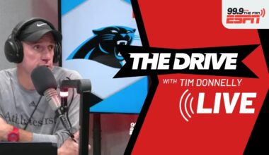 The Drive with Tim Donnelly LIVE 11/04/25 | Carolina Panthers | Carolina Hurricanes | ACC Basketball