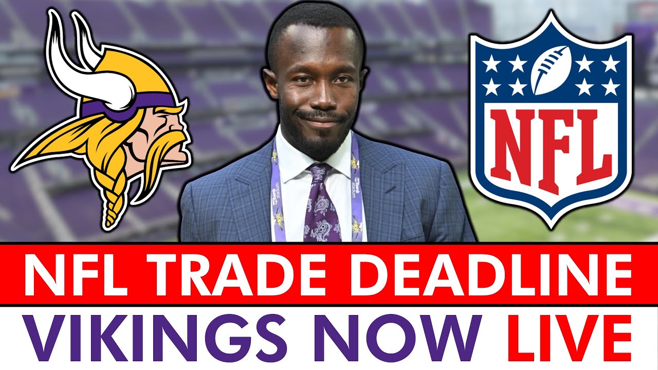 Minnesota Vikings 2025 NFL Trade Deadline Live Coverage