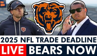 Chicago Bears 2025 NFL Trade Deadline LIVE