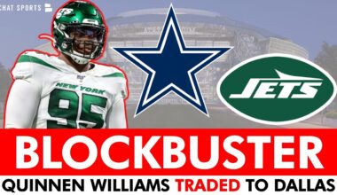 🚨 BLOCKBUSTER TRADE: Dallas Cowboys Trade For Quinnen Williams | Cowboys News & Trade Details