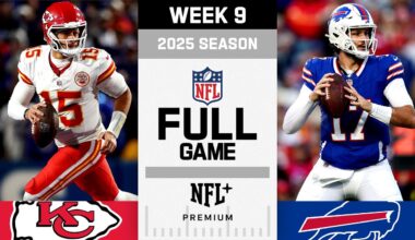 Kansas City Chiefs vs. Buffalo Bills FULL GAME | NFL 2025 Season Week 9