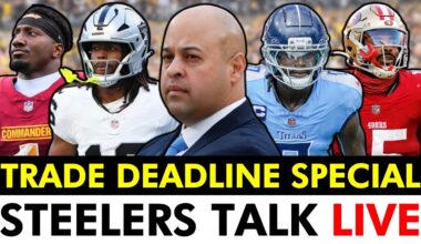 Steelers Talk LIVE: 2025 NFL Trade Deadline Special | Latest NFL, Steelers Trade News & Analysis