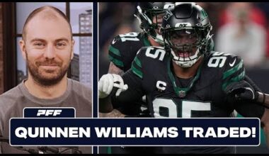 BLOCKBUSTER TRADE! New York Jets Trade Quinnen Williams to the Dallas Cowboys | PFF