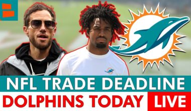 Miami Dolphins NFL Trade Deadline 2025 LIVE