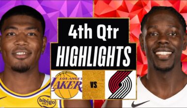 Los Angeles Lakers vs Portland T. Blazers Full Game Highlights 4th Qtr P2|Nov 3| 2025 NBA Highlights