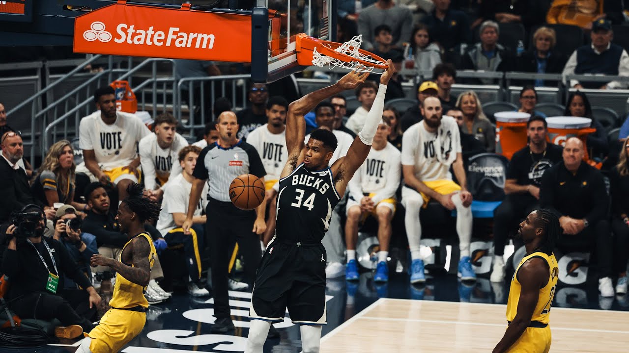 Highlights: Giannis Antetokounmpo Scores 33 Points vs. Pacers | 11.03.25