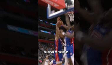 🌟 FRIENDSHIP 🌟 by the Detroit Pistons. #nba #detroit #pistons #highlights