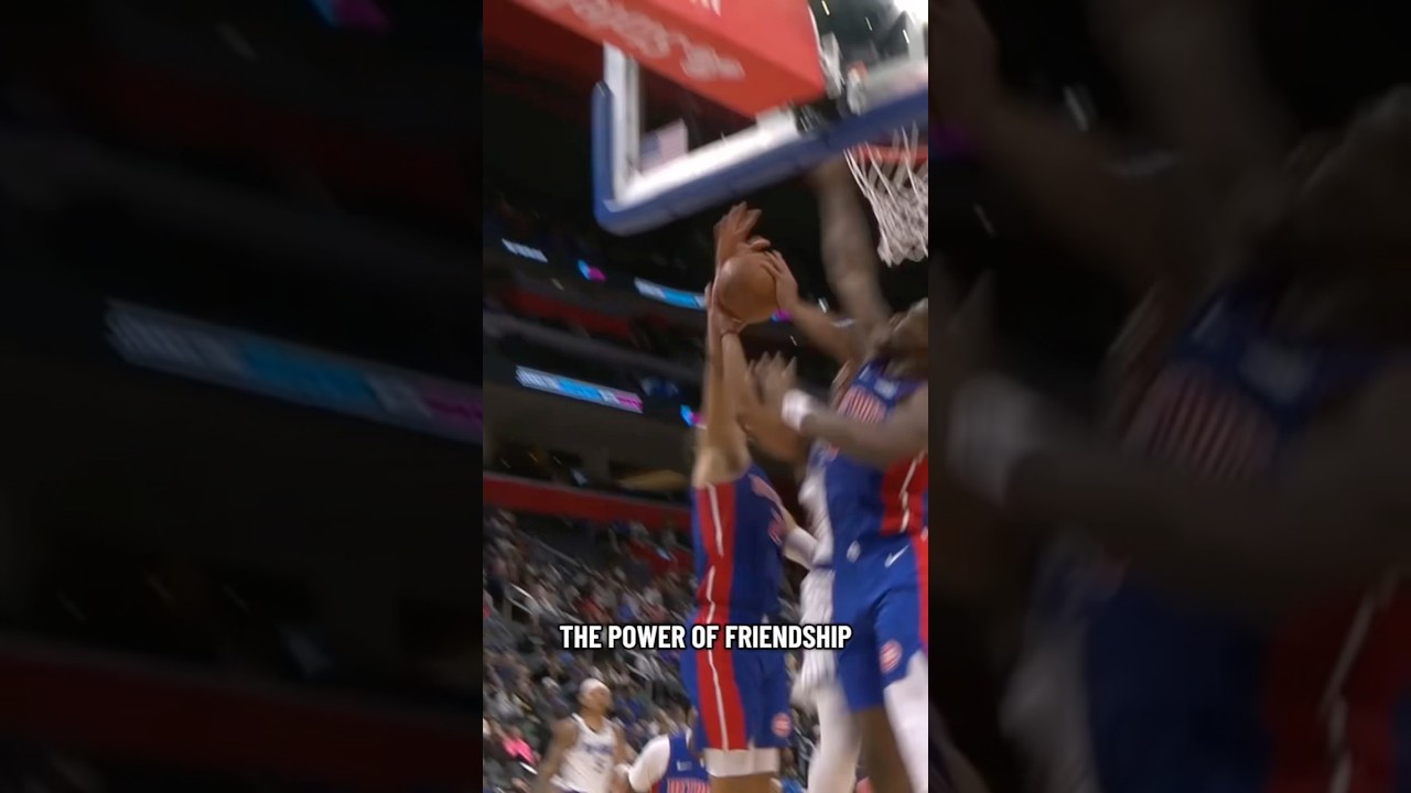 🌟 FRIENDSHIP 🌟 by the Detroit Pistons. #nba #detroit #pistons #highlights