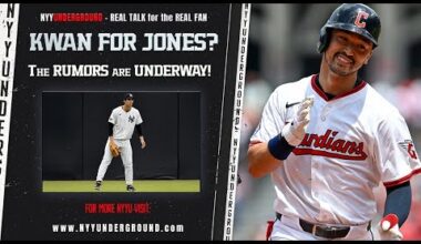 Steven Kwan for Spencer Jones? The RUMORS are UNDERWAY!