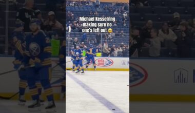 Kess is a certified good guy. ✅ #nhl #buffalosabres #gift