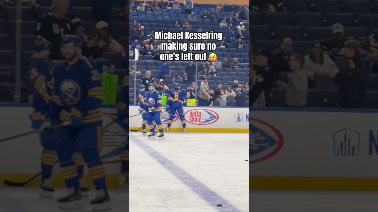 Kess is a certified good guy. ✅ #nhl #buffalosabres #gift