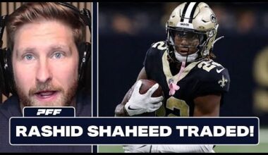New Orleans Saints Trade Rashid Shaheed to the Seattle Seahawks | PFF