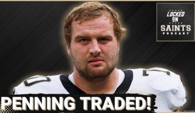 TRADE: New Orleans Saints Send TREVOR PENNING To Los Angeles Chargers For Basically Nothing