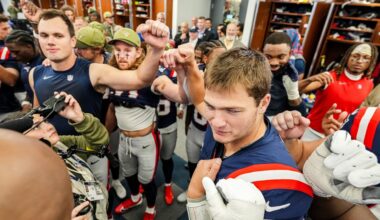 Inside the Patriots Locker Room After 6th Straight Win vs. Falcons | New England Patriots