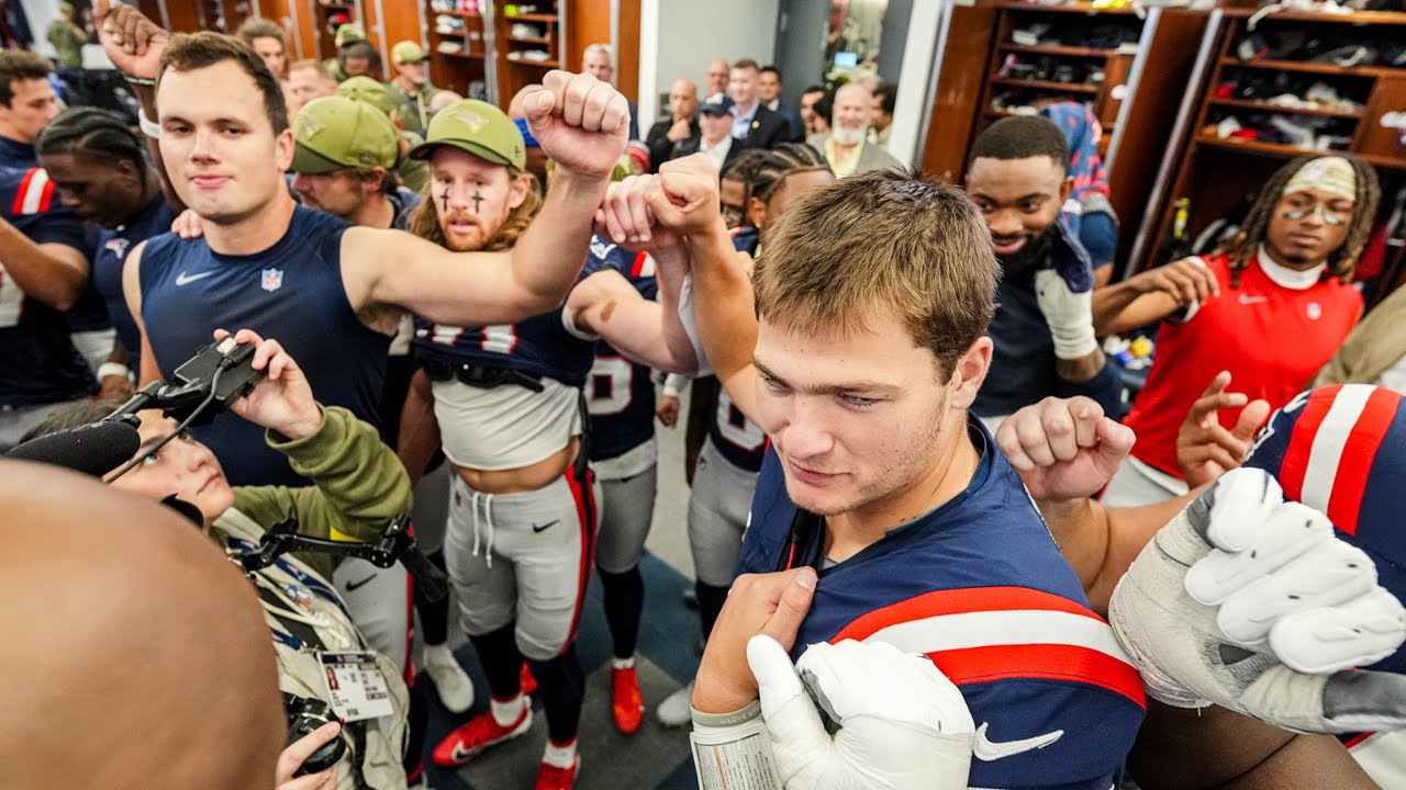 Inside the Patriots Locker Room After 6th Straight Win vs. Falcons | New England Patriots