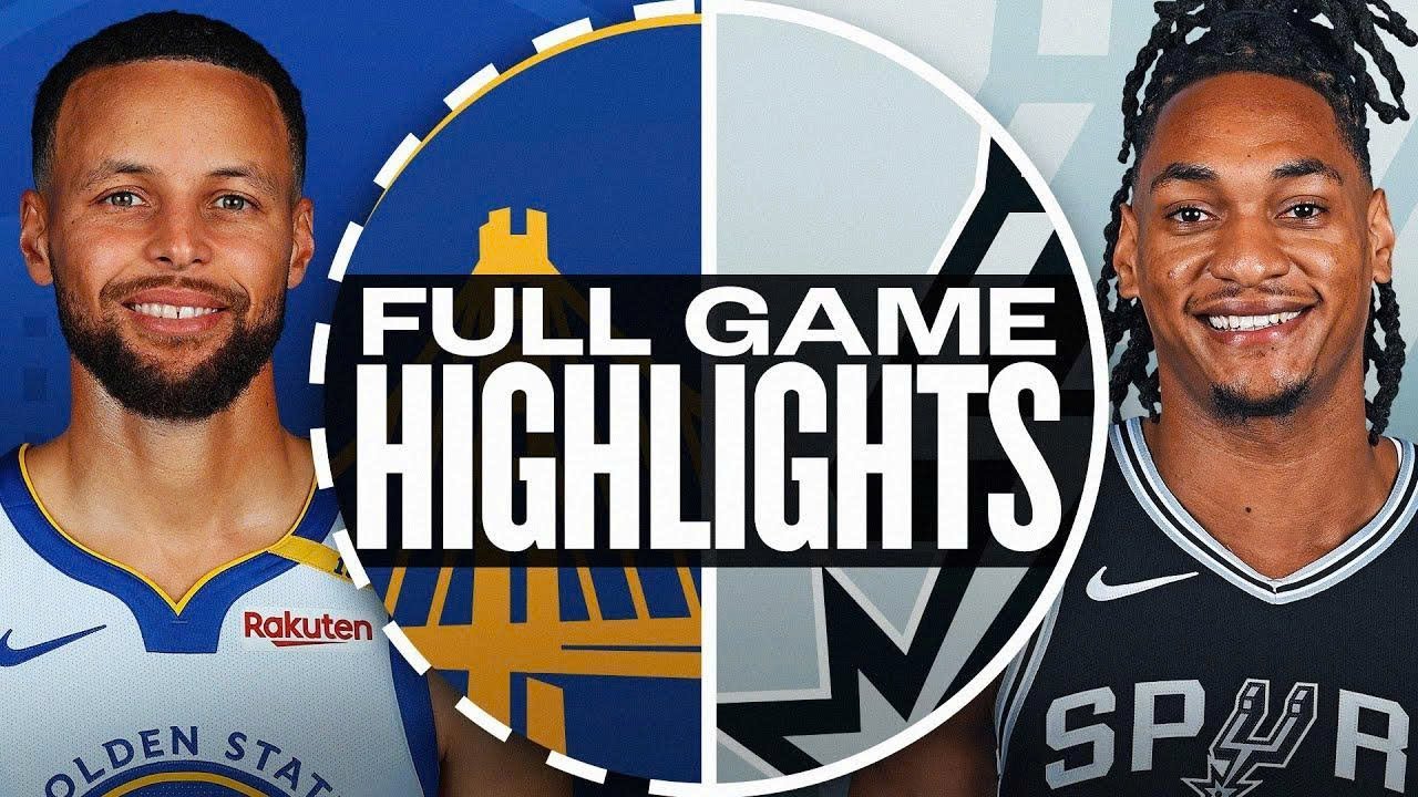 Golden State Warriors Vs San Antonio Spurs Highlights Full Game - NOV 04 ,2025 | NBA