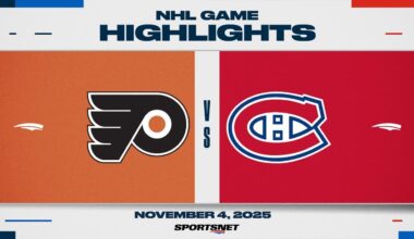 NHL Highlights | Flyers vs. Canadiens - November 4, 2025