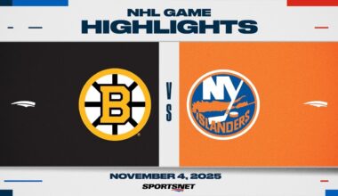 NHL Highlights | Bruins vs. Islanders - November 4, 2025