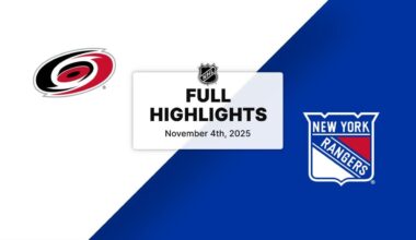 NHL Highlights | Hurricanes vs. Rangers | November 04, 2025