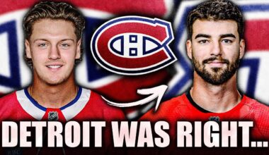 THE DETROIT RED WINGS WERE RIGHT ABOUT JOE VELENO… OR WERE THEY? (Montreal Canadiens News)