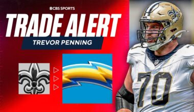 Saints Trade OL Trevor Penning to Chargers | TRADE GRADES