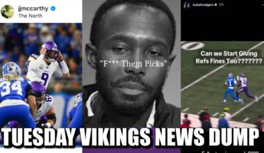 Minnesota Vikings News Dump (11.4.2025) | JJ Trolls, Trade Deadline, Zay Calls Out Refs