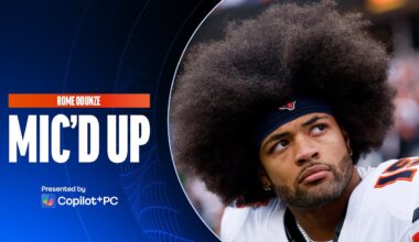 Rome Odunze | Mic'd Up | Chicago Bears