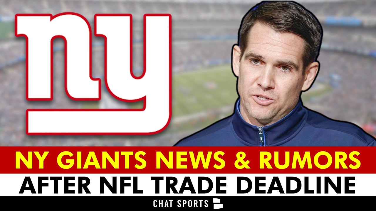 🚨MAJOR Giants News, Rumors After NFL Trade Deadline