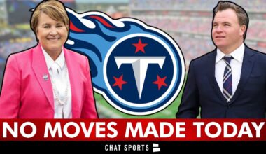 Tennessee Titans Make NO MOVES At NFL Trade Deadline, While Other AFC Teams Get Draft Picks