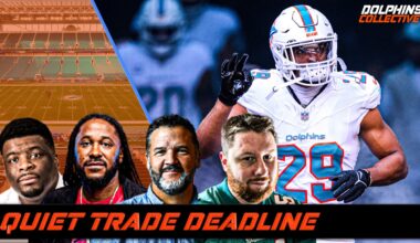 Dolphins Have Quiet Trade Deadline Day