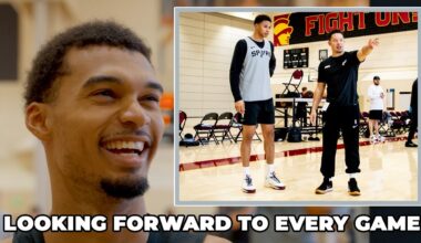 Victor Wembanyama on Spurs Upcoming Match-Up Against the Lakers