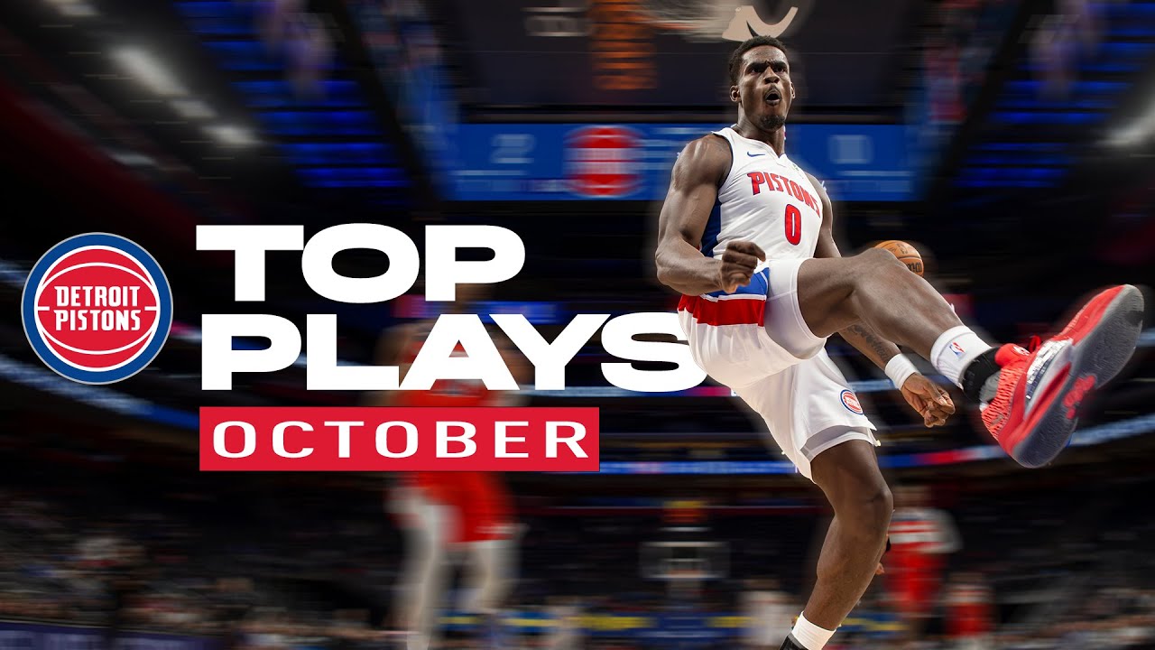 Detroit Pistons Top Plays of October #pistons #nba