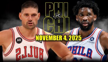 Philadelphia 76ers vs Chicago Bulls Full Game Highlights - November 4, 2025 | NBA Season