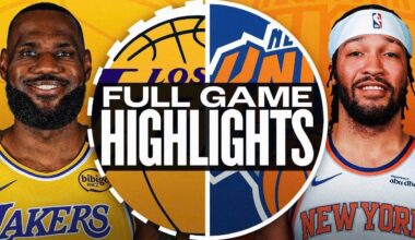 Los Angeles Lakers Vs New York Knicks Highlights Full Game - NOV 04 ,2025 | NBA